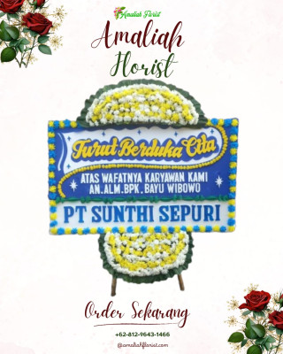 Papan Bunga Duka di Bantarjati