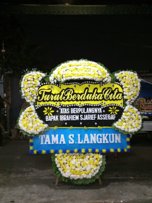 Papan Bunga Duka di Bantarjati