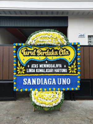 Papan Bunga Duka di Bantarjati